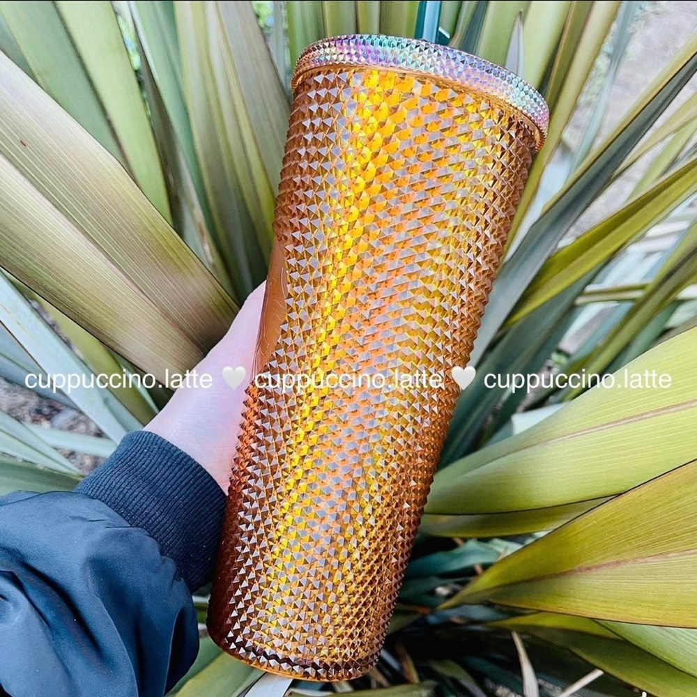 ✨NEW SET✨Starbucks 50th Anniversary Honeycomb Venti & Grande Studded Tumblers - Picture 4 of 14